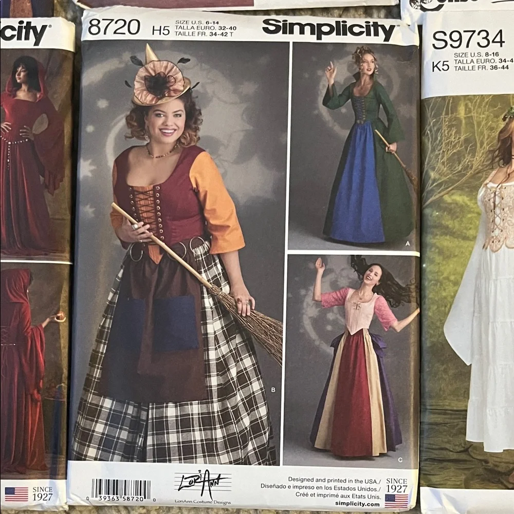 Simplicity Women’s Costume Pattern Collection - Picture 4 of 13
